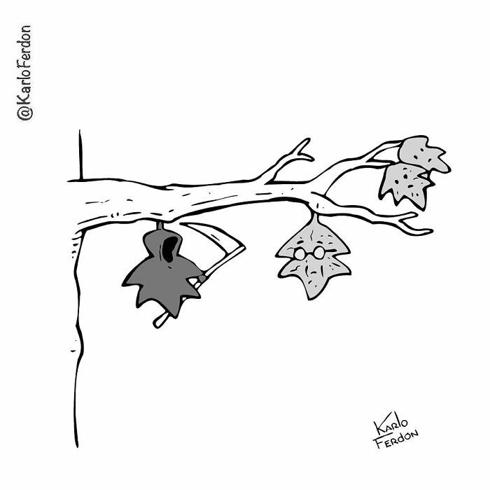 Este artista cria quadrinhos curtos e humorísticos sem diálogo (57 fotos) 45