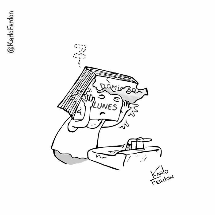 Este artista cria quadrinhos curtos e humorísticos sem diálogo (57 fotos) 46