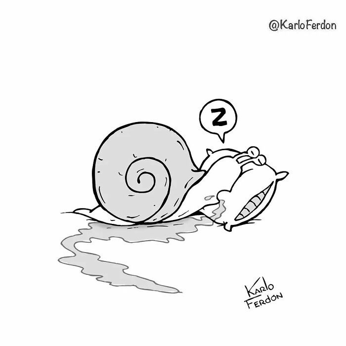 Este artista cria quadrinhos curtos e humorísticos sem diálogo (57 fotos) 51