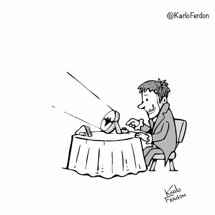 Este artista cria quadrinhos curtos e humorísticos sem diálogo (57 fotos) 52