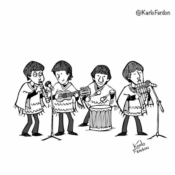 Este artista cria quadrinhos curtos e humorísticos sem diálogo (57 fotos) 56