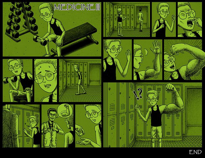 Este artista cria quadrinhos de terror com finais assustadores (30 fotos) 19