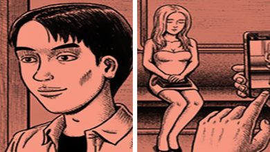 Este artista cria quadrinhos de terror com finais assustadores (30 fotos) 7