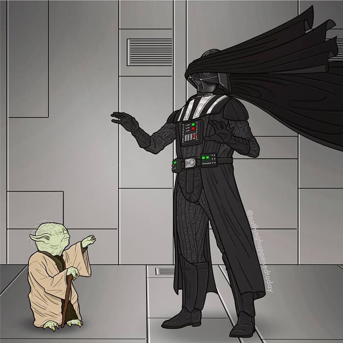 Este artista revelar a vida secreta de personagens da cultura pop (52 fotos) 5