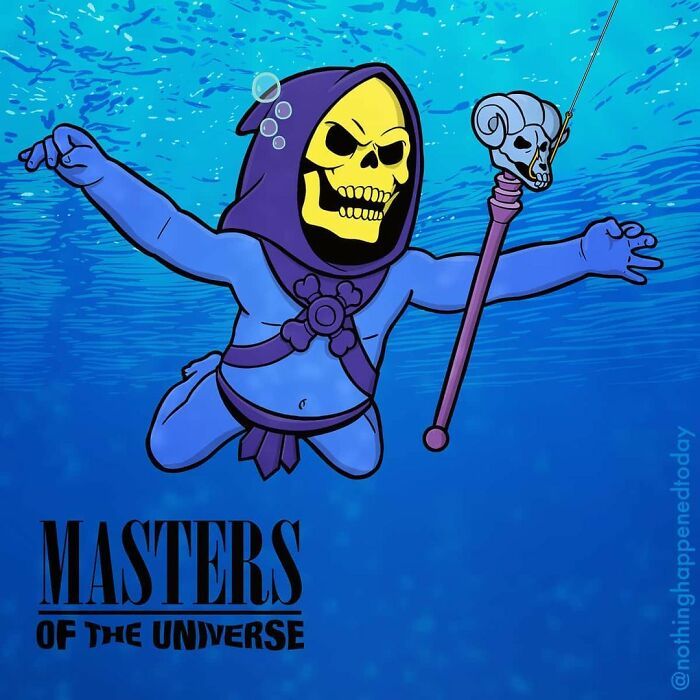 Este artista revelar a vida secreta de personagens da cultura pop (52 fotos) 12