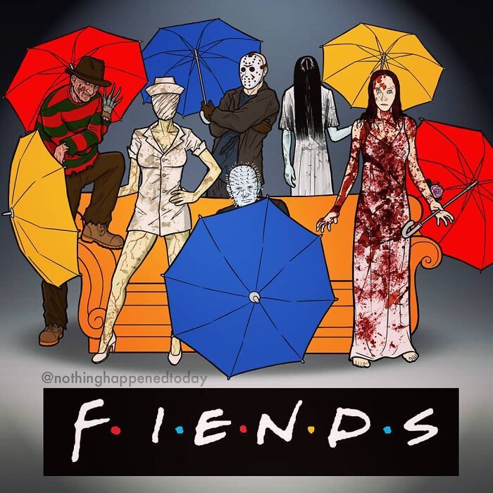 Este artista revelar a vida secreta de personagens da cultura pop (52 fotos) 14