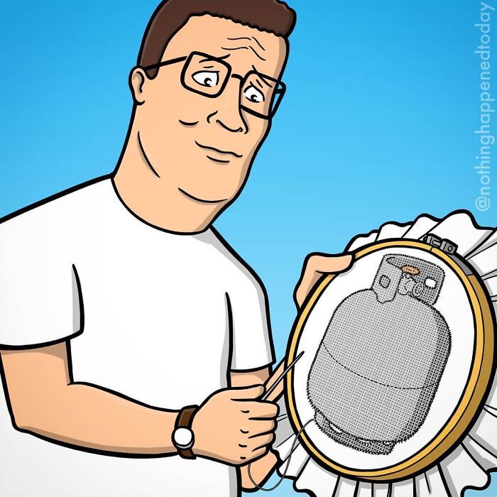 Este artista revelar a vida secreta de personagens da cultura pop (52 fotos) 16