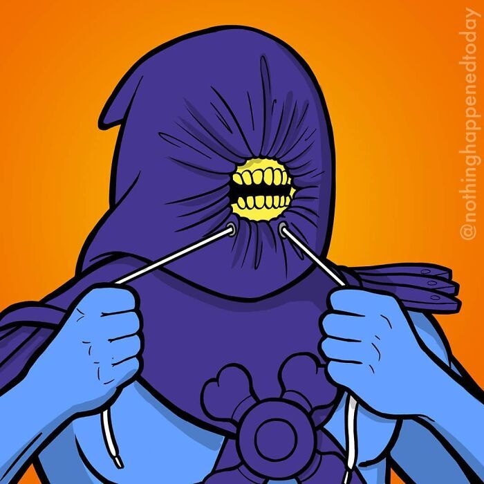 Este artista revelar a vida secreta de personagens da cultura pop (52 fotos) 17