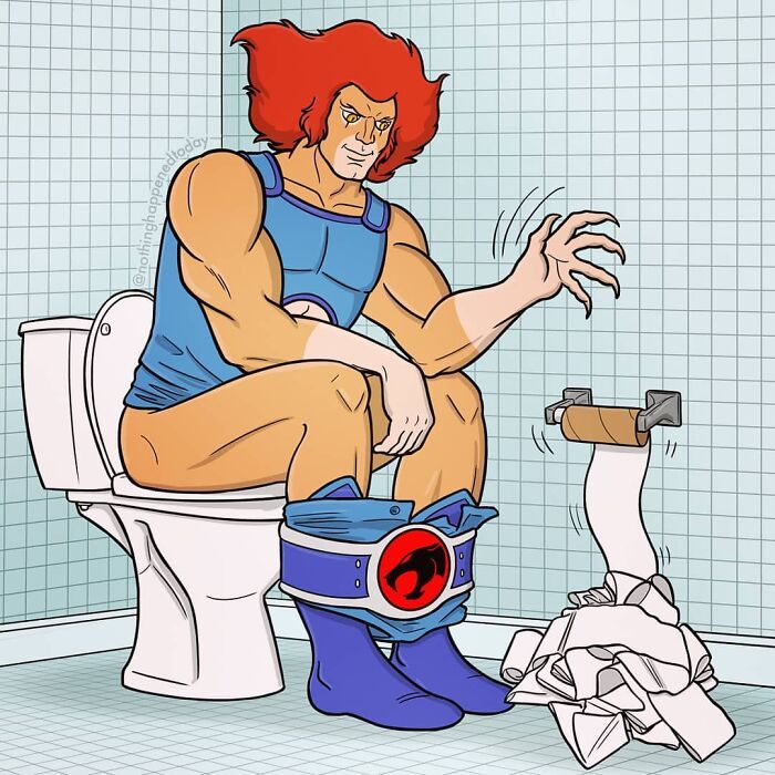 Este artista revelar a vida secreta de personagens da cultura pop (52 fotos) 29