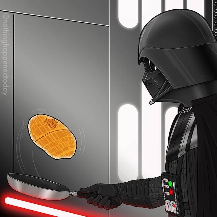 Este artista revelar a vida secreta de personagens da cultura pop (52 fotos) 37