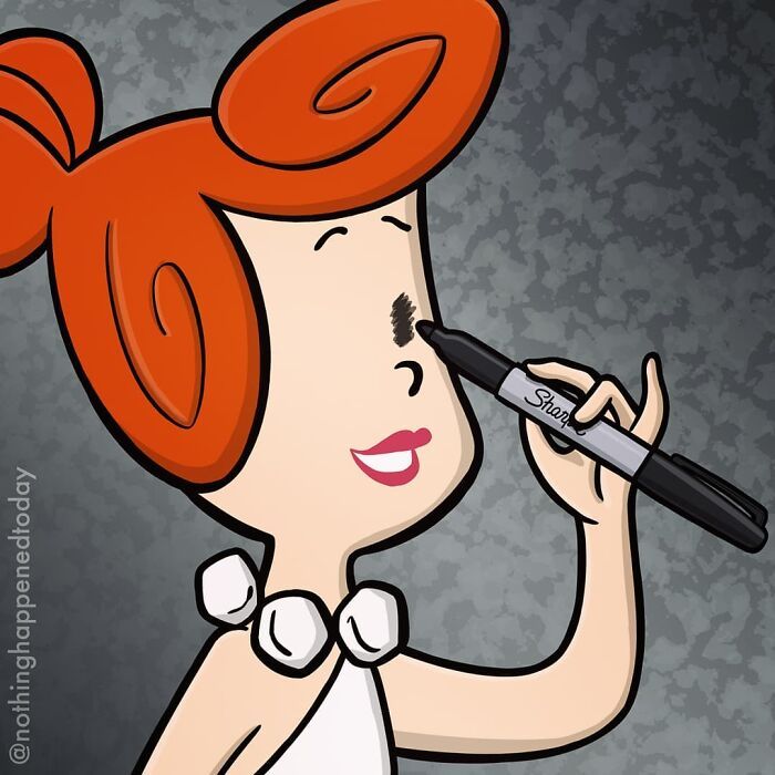 Este artista revelar a vida secreta de personagens da cultura pop (52 fotos) 38