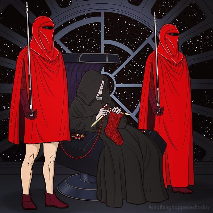 Este artista revelar a vida secreta de personagens da cultura pop (52 fotos) 40