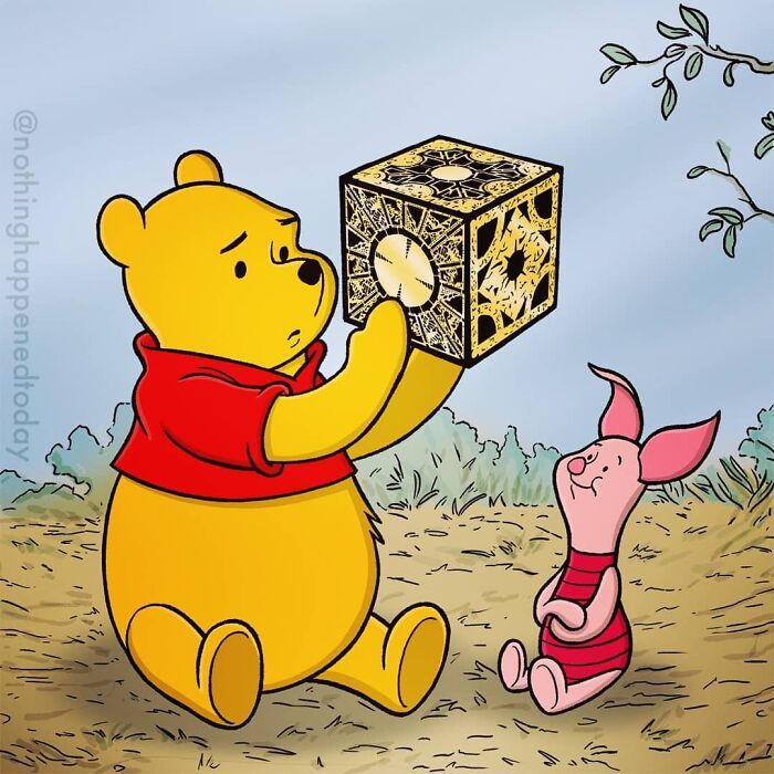 Este artista revelar a vida secreta de personagens da cultura pop (52 fotos) 48