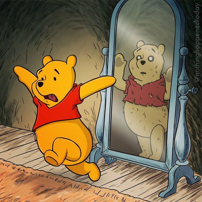 Este artista revelar a vida secreta de personagens da cultura pop (52 fotos) 50