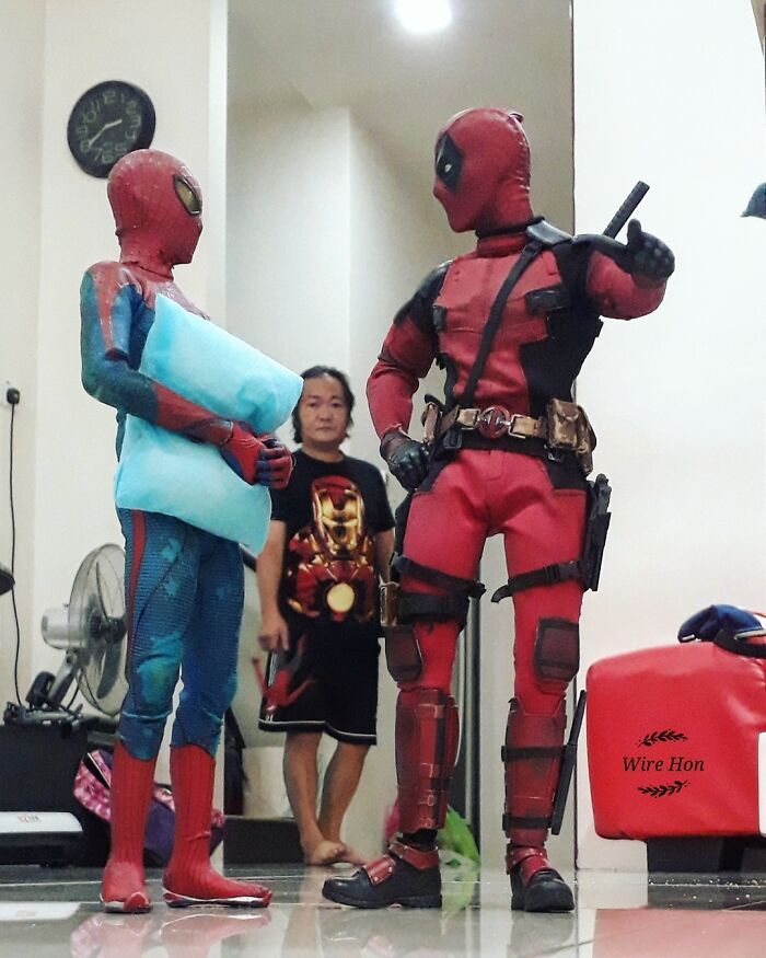 Este cara usa a perspectiva para criar cenas incríveis com bonecos de super-heróis (40 fotos) 6