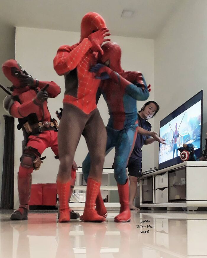 Este cara usa a perspectiva para criar cenas incríveis com bonecos de super-heróis (40 fotos) 16