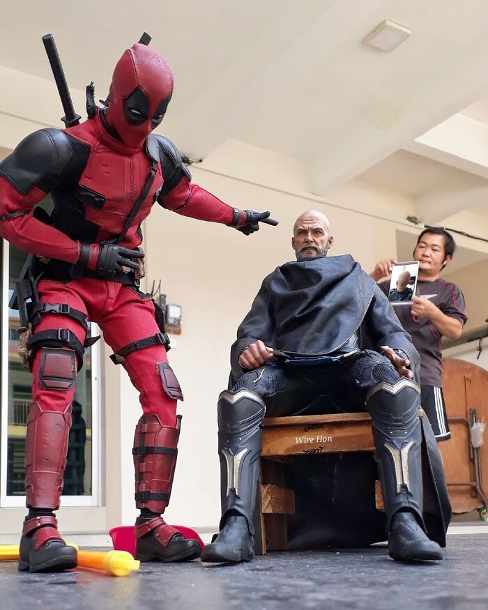 Este cara usa a perspectiva para criar cenas incríveis com bonecos de super-heróis (40 fotos) 22