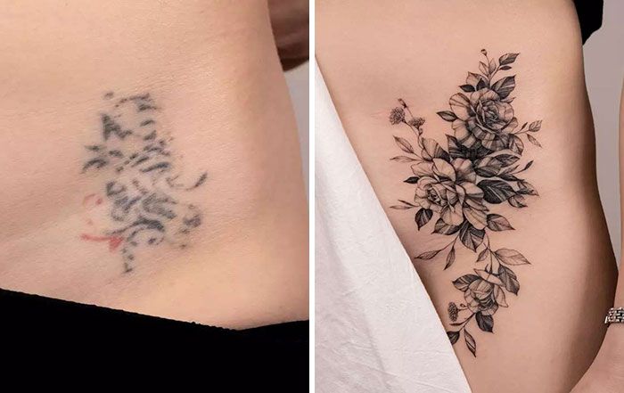 59 exemplos surpreendentes de mestres de tinta dando uma reforma incrível em tatuagens velha e feia 38