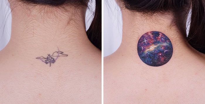 59 exemplos surpreendentes de mestres de tinta dando uma reforma incrível em tatuagens velha e feia 49