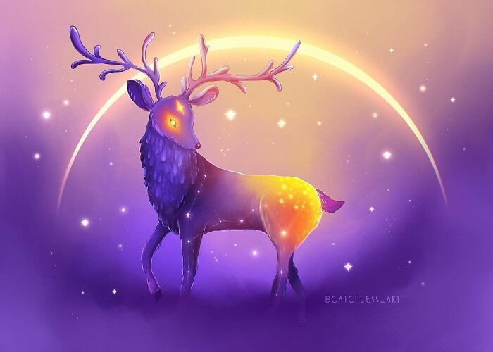 32 monstros celestiais brilhantes e fofos 7