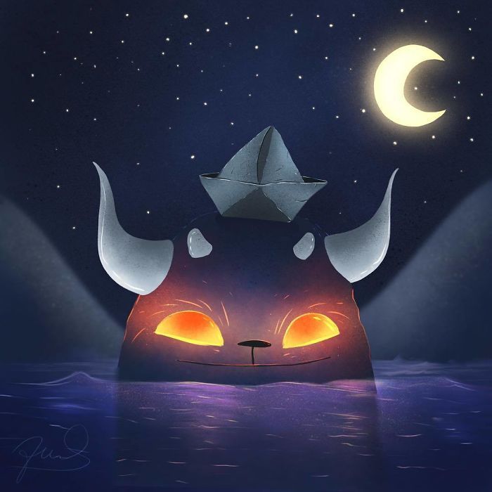 32 monstros celestiais brilhantes e fofos 9