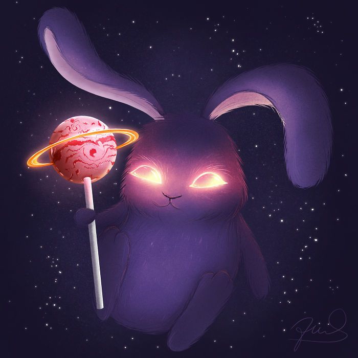 32 monstros celestiais brilhantes e fofos 20