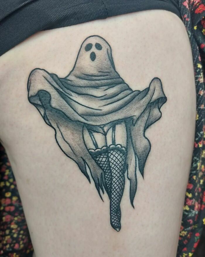 54 tatuagens inspiradas no Halloween de pessoas que fizeram seu amor pelo terror permanente 19