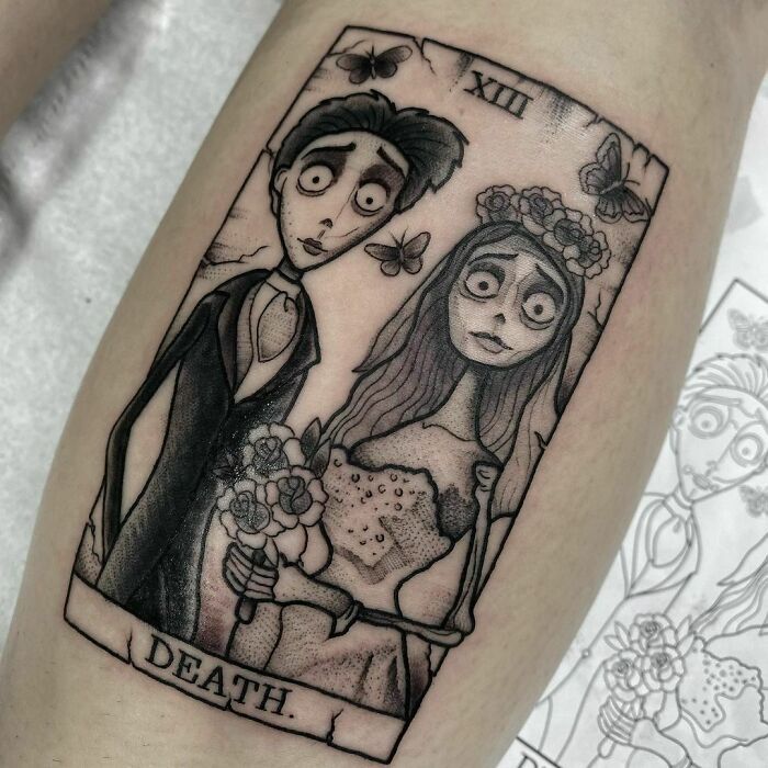 54 tatuagens inspiradas no Halloween de pessoas que fizeram seu amor pelo terror permanente 20