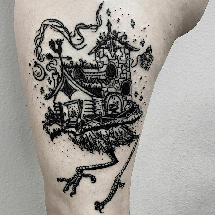 54 tatuagens inspiradas no Halloween de pessoas que fizeram seu amor pelo terror permanente 34