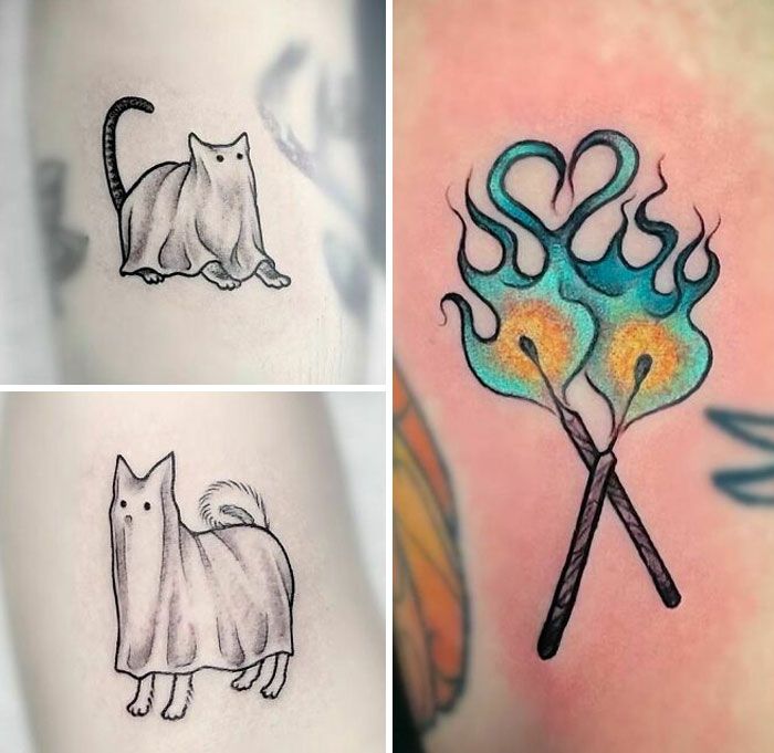 54 tatuagens inspiradas no Halloween de pessoas que fizeram seu amor pelo terror permanente 50