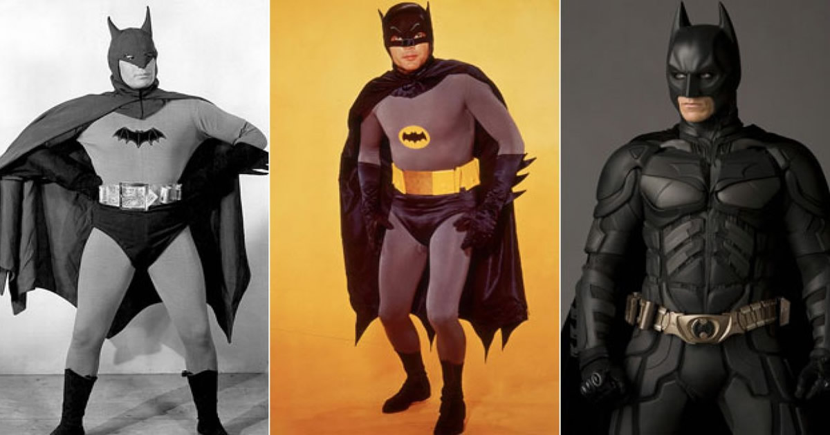 Tenta adivinhar qual é o filme do Batman pelo seu uniforme 62