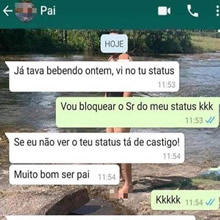 O bom de ser pai