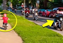 Uma menina de 7 anos estava andando de bicicleta quando os justiceiros apareceram 11