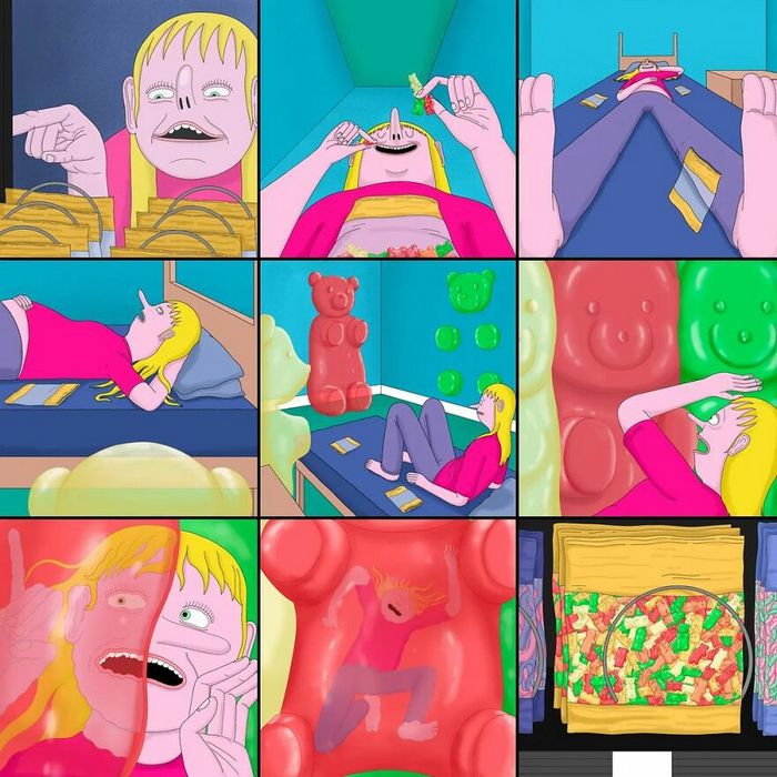 Artista cria quadrinhos que envolvem humor negro, surrealismo e sátira (40 fotos) 17