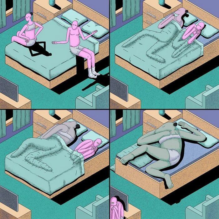 Artista cria quadrinhos que envolvem humor negro, surrealismo e sátira (40 fotos) 18