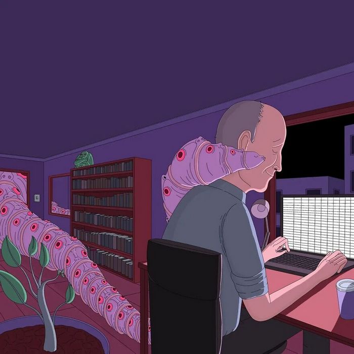 Artista cria quadrinhos que envolvem humor negro, surrealismo e sátira (40 fotos) 20