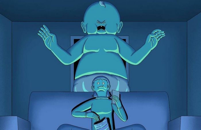 Artista cria quadrinhos que envolvem humor negro, surrealismo e sátira (40 fotos) 24