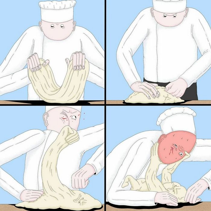 Artista cria quadrinhos que envolvem humor negro, surrealismo e sátira (40 fotos) 30