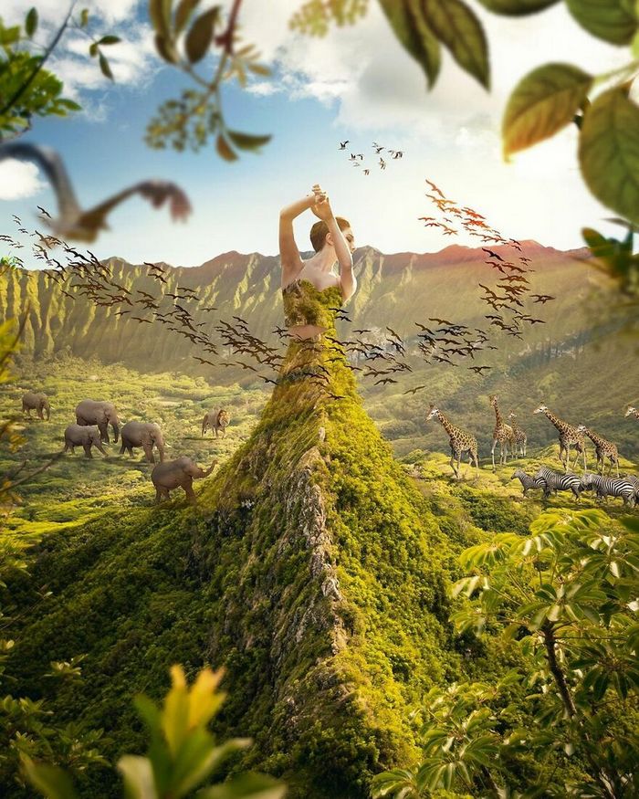 Artista digital desfaz a linha entre realidade e ficção em suas 45 manipulações surreais de fotos 4