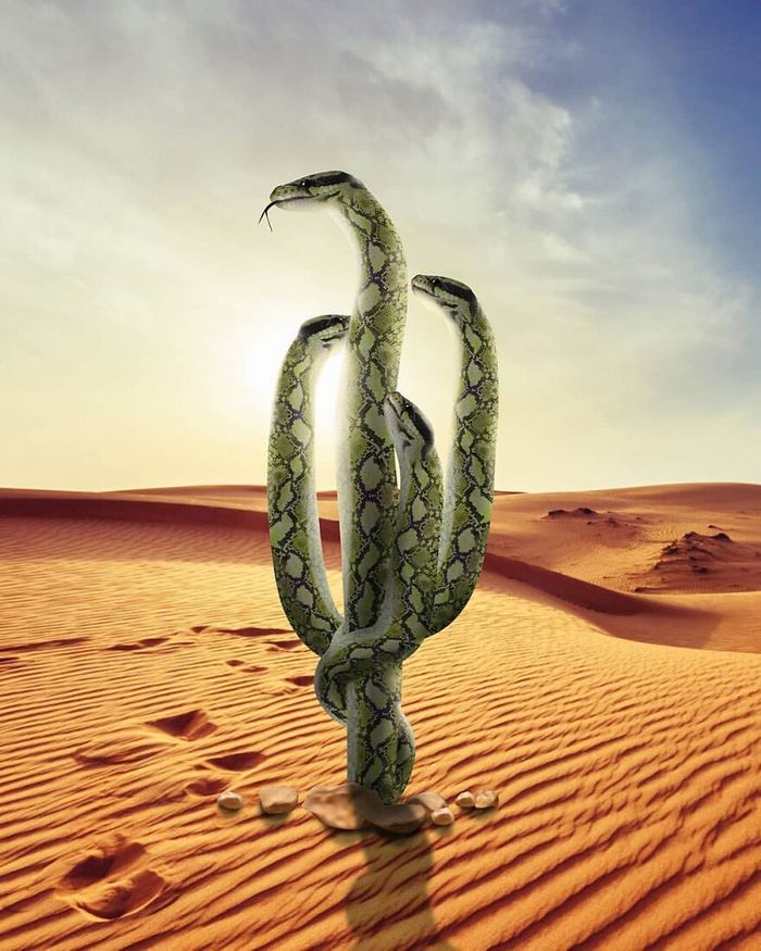 Artista digital desfaz a linha entre realidade e ficção em suas 45 manipulações surreais de fotos 10