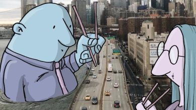 Artista invade fotos de estranhos no Instagram adicionando suas ilustrações hilariantes (45 fotos) 38