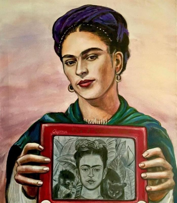 Artista pega cenas clássicas e as usa para criar pinturas humorísticas (48 fotos) 6