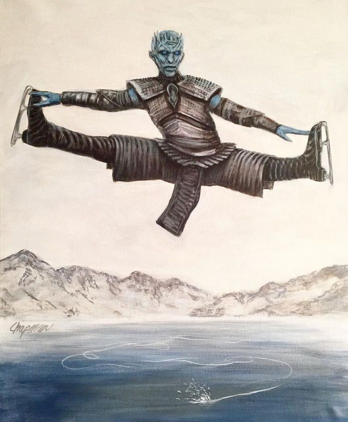 Artista pega cenas clássicas e as usa para criar pinturas humorísticas (48 fotos) 38