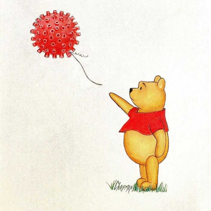 Artista pega cenas clássicas e as usa para criar pinturas humorísticas (48 fotos) 47