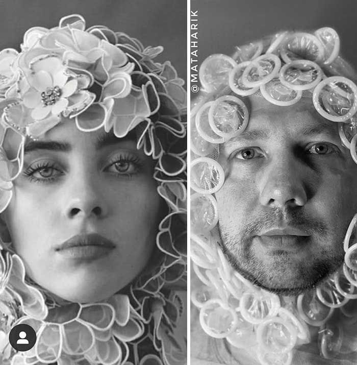 Esse cara decidiu parodiar roupas de celebridades (34 fotos) 9