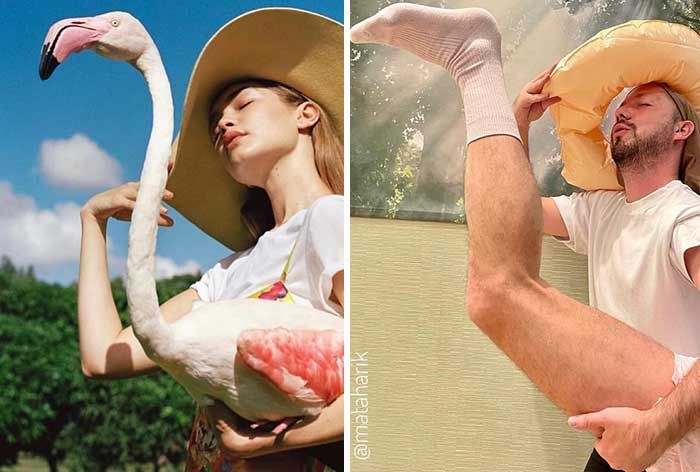 Esse cara decidiu parodiar roupas de celebridades (34 fotos) 13