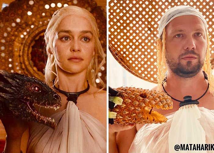 Esse cara decidiu parodiar roupas de celebridades (34 fotos) 27