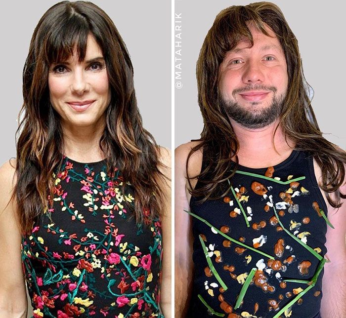 Esse cara decidiu parodiar roupas de celebridades (34 fotos) 29