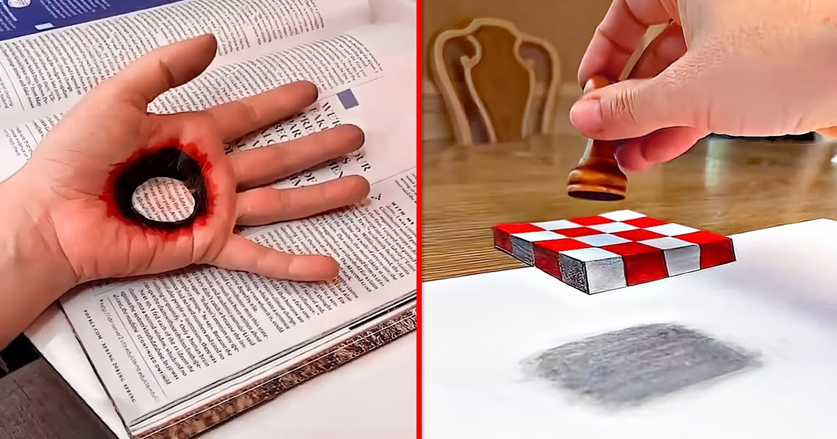 Essas pessoas são mestres da ilusão