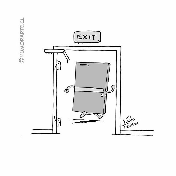 Este artista faz quadrinhos humorísticos sem diálogo (42 fotos) 9